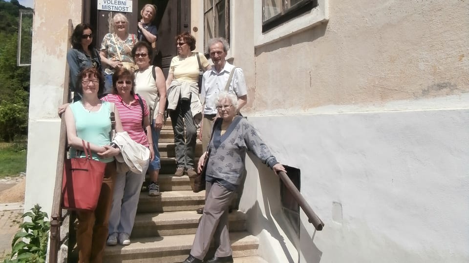 Volební místnost ve Vranově nad Dyjí | foto: Klub občanů ČR v Bratislavě