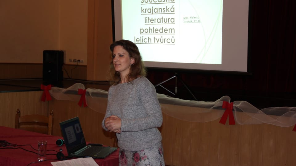 O sondu do názorů současných krajanských literátů se postarala Helena Stranjik z FF UK O sondu do názorů současných krajanských literátů se postarala Helena Stranjik z FF UK