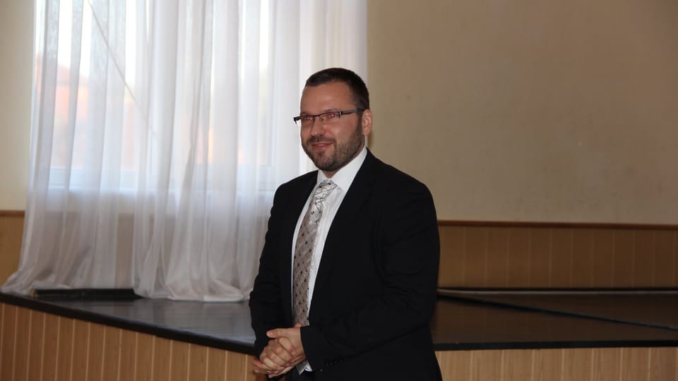 Sympozia se zúčastnil také zástupce českého velvyslanectví Slavomír Goga Sympozia se zúčastnil také zástupce českého velvyslanectví Slavomír Goga