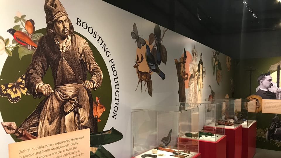 Baťovo muzeum obuvi v Torontu | Foto: Jan Kaliba, Český rozhlas Baťovo muzeum obuvi v Torontu | Foto: Jan Kaliba, Český rozhlas