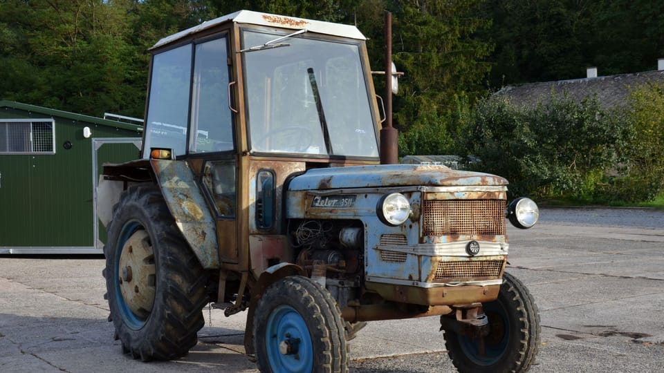 Tento Zetor si zahrál ve filmu Slavnosti sněženek | Foto: Jolana Nováková,  Český rozhlas