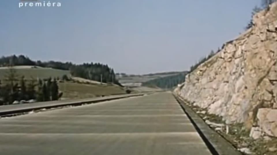 Z průběhu stavby D1 | Foto: Youtube, Ředitelství silnic a dálnic/Krátký film Z průběhu stavby D1 | Foto: Youtube, Ředitelství silnic a dálnic/Krátký film