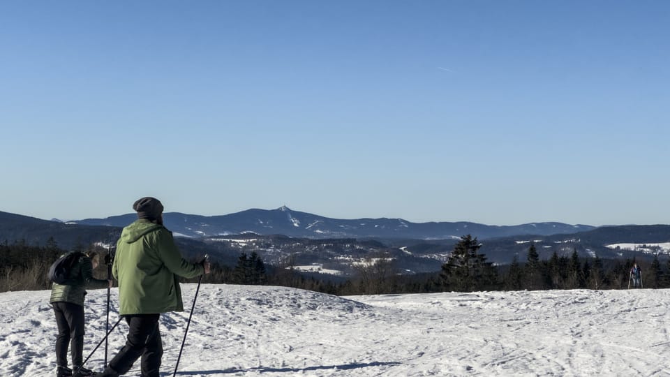 Běžkařská dráha s výhledem | Foto: Hana Řeháková, Radio Prague International Běžkařská dráha s výhledem | Foto: Hana Řeháková, Radio Prague International