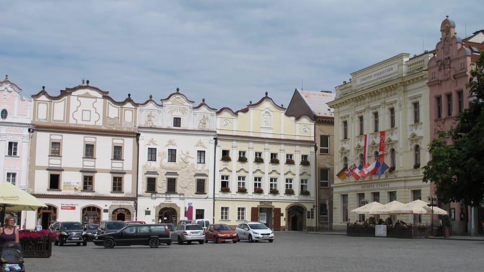 Pernštýnské náměstí, uprostřed dům U Jonáše, foto: Kristýna Maková Pernštýnské náměstí, uprostřed dům U Jonáše, foto: Kristýna Maková