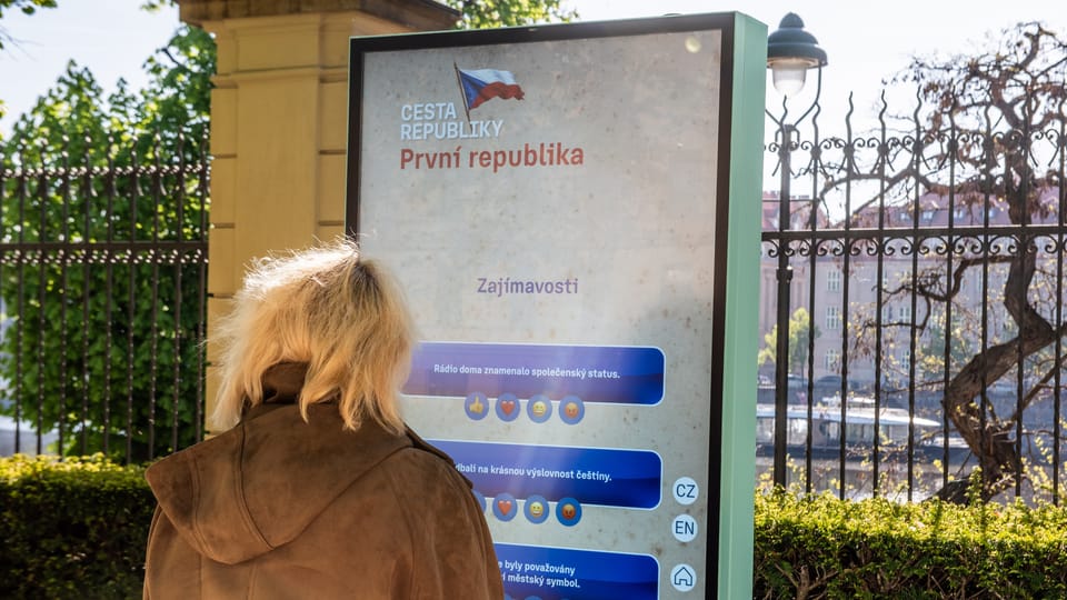 Audiovizuální výstava přibližuje klíčové okamžiky českých a československých dějin | Foto: Hana Řeháková,  Radio Prague International