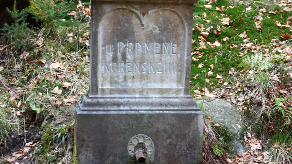 Hrubé skály - Kořenského pramen, foto: Štěpánka Budková Hrubé skály - Kořenského pramen, foto: Štěpánka Budková