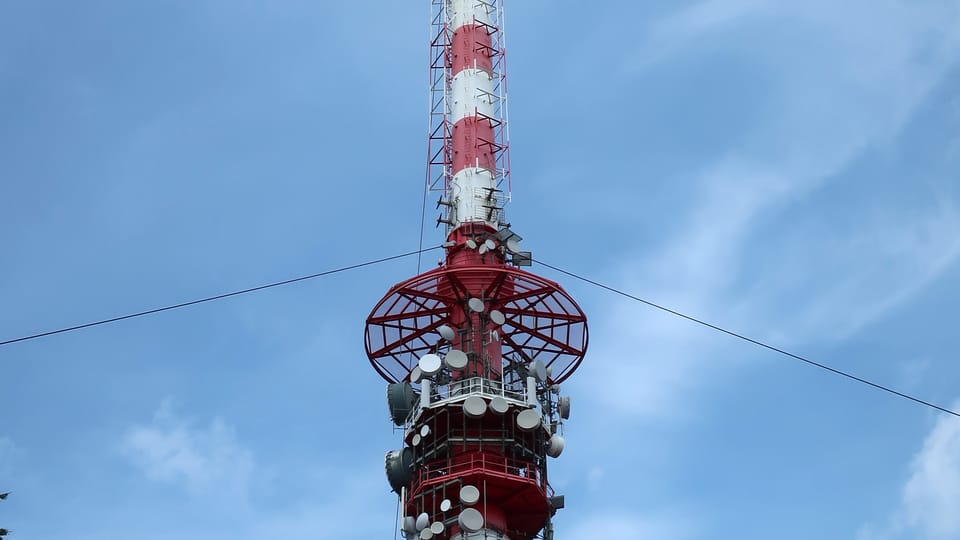 Vysílač na Kleti | Foto: Štěpánka Budková, Radio Prague International Vysílač na Kleti | Foto: Štěpánka Budková, Radio Prague International