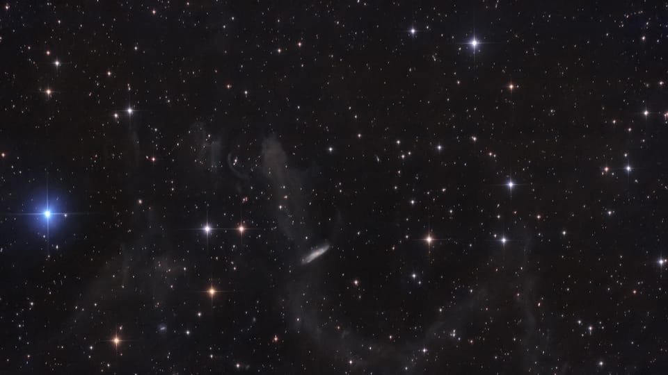 NGC 7497 a MBM 54  (2012) | Foto: Libor Richter,  Česká astronomická společnost