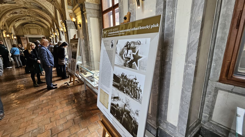 Výstava Rytíři nebes | Foto: Klára Stejskalová,  Radio Prague International