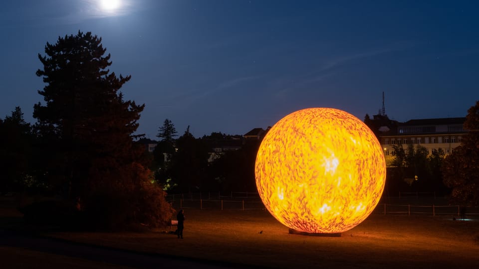 Model Slunce - Heliosféra | Foto: Pavel Gabzdyl,  Hvězdárna a planetárium Brno