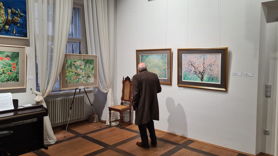 Výstava z dílá Nicholase Egona 'Návrat květin' | Foto: Klára Stejskalová, Radio Prague International Výstava z dílá Nicholase Egona 'Návrat květin' | Foto: Klára Stejskalová, Radio Prague International