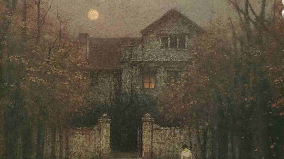 Jakub Schikaneder: Večer v zahradě, 1907-1907 | Foto: Wikimedia Commons, public domain Jakub Schikaneder: Večer v zahradě, 1907-1907 | Foto: Wikimedia Commons, public domain