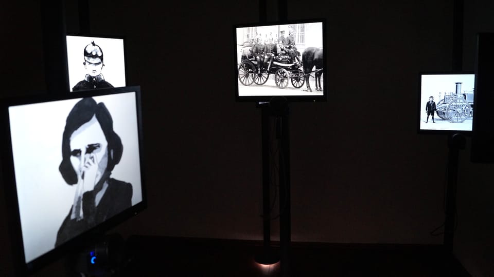 Příběhy hasičů a obyvatel Prahy dokumentují historii likvidace požárů | Foto: Miloš Turek, Radio Prague International Příběhy hasičů a obyvatel Prahy dokumentují historii likvidace požárů | Foto: Miloš Turek, Radio Prague International