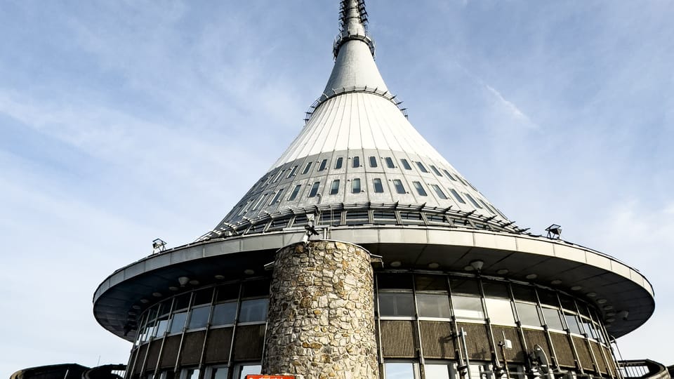 Ještědský vysílač,  dílo architekta Karla Hubáčka | Foto: Hana Řeháková,  Radio Prague International