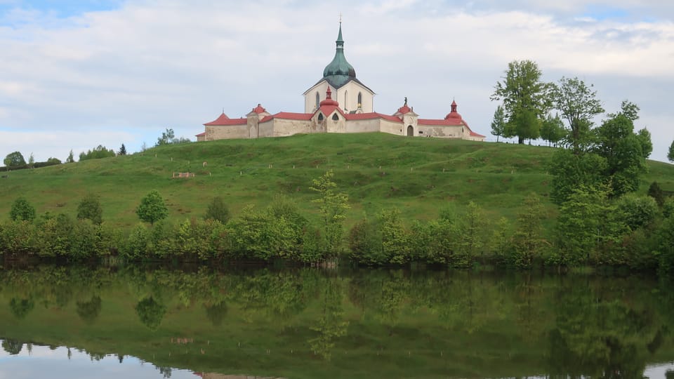 Kostel sv. Jana Nepomuckého na Zelené Hoře | Foto: Martina Schneibergová,  Radio Prague International