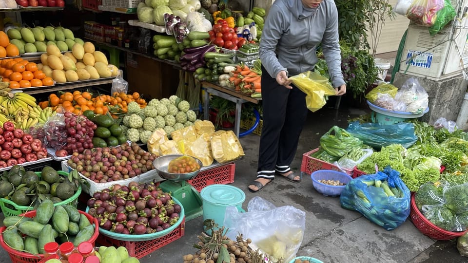 Trh s ovocem a zeleninou  | Foto: soukromý archiv Daniely Podolkové