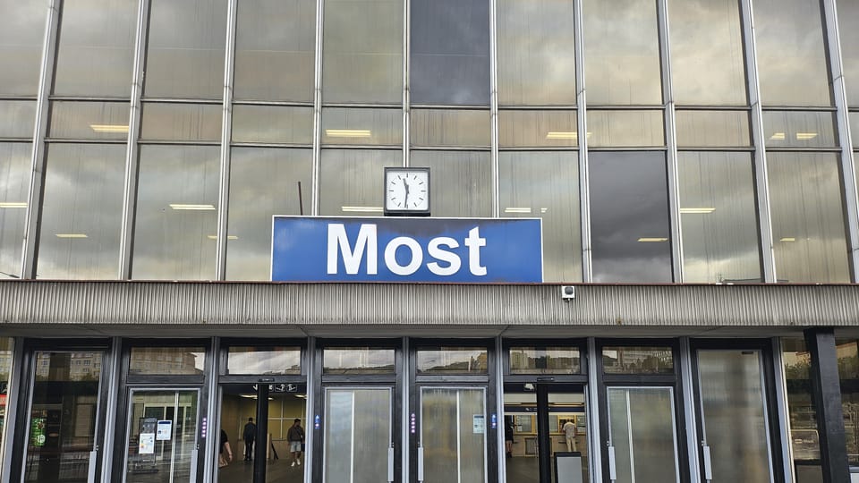V Mostě Švestková dráha končí | Foto: Petr Lukeš,  Radio Prague International