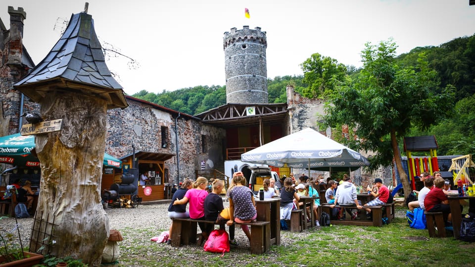 Hrad Hauenštejn | Foto: Lenka Mahdalová, Český rozhlas Hrad Hauenštejn | Foto: Lenka Mahdalová, Český rozhlas