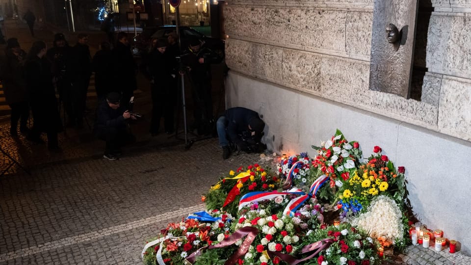 Pieta k výročí upálení Jana Palacha | Foto: Zuzana Jarolímková, iROZHLAS.cz Pieta k výročí upálení Jana Palacha | Foto: Zuzana Jarolímková, iROZHLAS.cz
