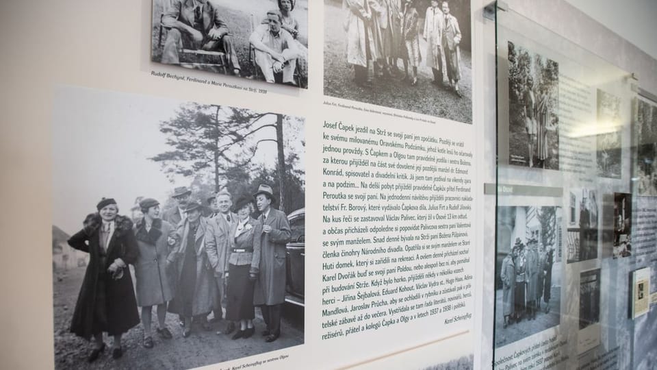 Podrobnosti o životě a díle Karla Čapka ukazuje stálá expozice | Foto: René Volfík, Památník Karla Čapka Podrobnosti o životě a díle Karla Čapka ukazuje stálá expozice | Foto: René Volfík, Památník Karla Čapka