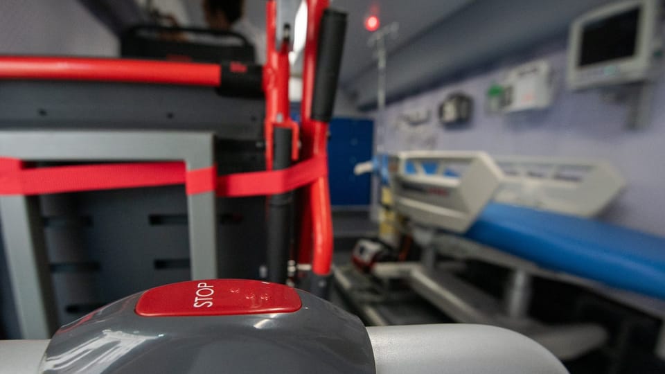 Pět lůžek společnosti Linet je uzpůsobeno jak intenzivní péči, tak jednodenní chirurgii | Foto: Zuzana Jarolímková, Český rozhlas Pět lůžek společnosti Linet je uzpůsobeno jak intenzivní péči, tak jednodenní chirurgii | Foto: Zuzana Jarolímková, Český rozhlas