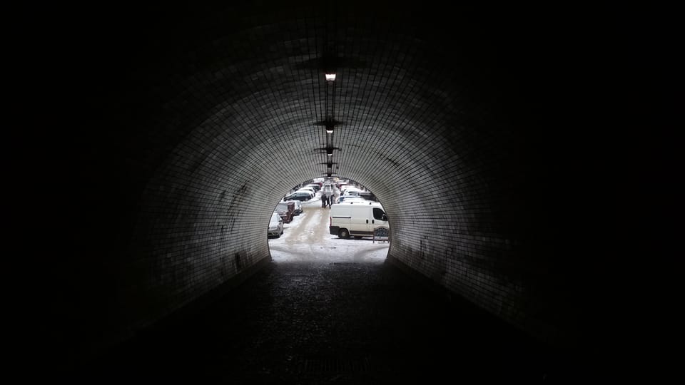 Žižkovský tunel | Foto: Anaïs Raimbault, Radio Prague International Žižkovský tunel | Foto: Anaïs Raimbault, Radio Prague International