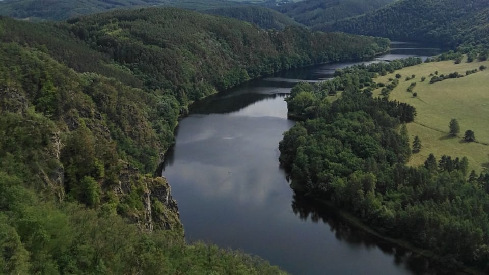 Údolí Vltavy u Solenic,  foto: Lenka Žižková