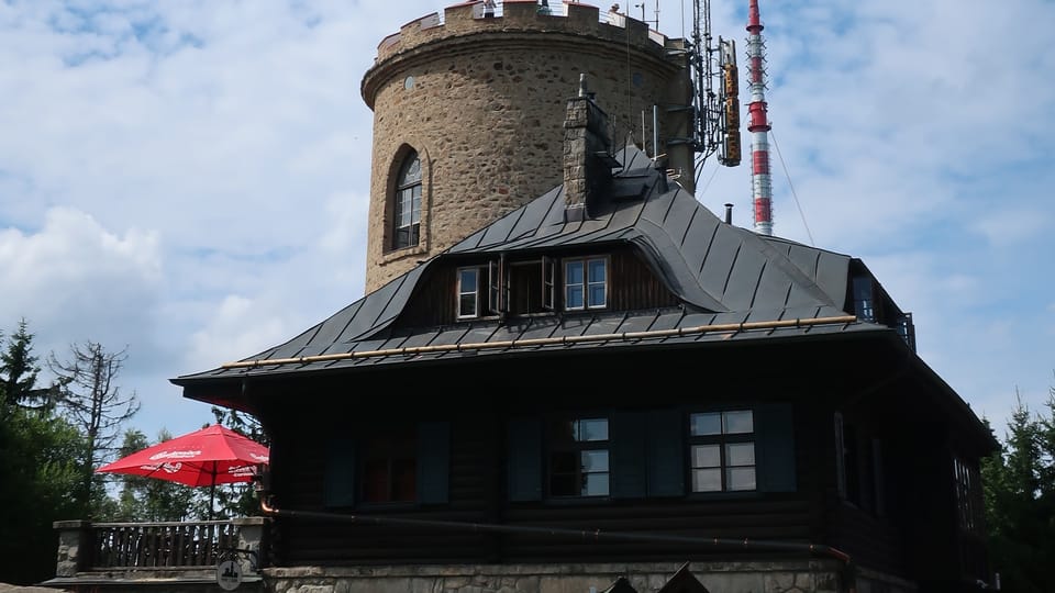 Rozhledna a restaurace na Kleti | Foto: Štěpánka Budková, Radio Prague International Rozhledna a restaurace na Kleti | Foto: Štěpánka Budková, Radio Prague International
