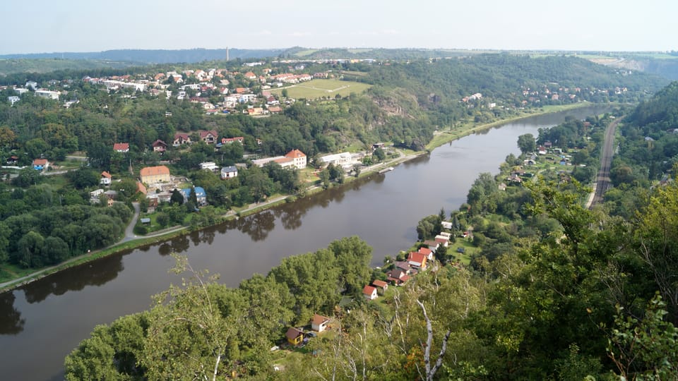 Údolí Vltavy z Řivnáče | Foto: Miloš Turek, Radio Prague International Údolí Vltavy z Řivnáče | Foto: Miloš Turek, Radio Prague International