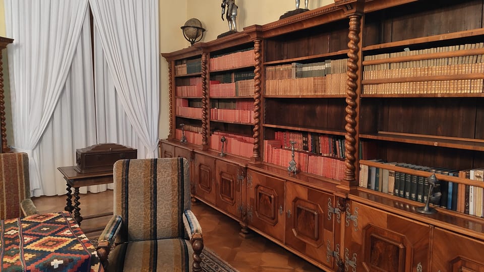 Knihovna Podstatzky-Lichtensteinů, foto: Klára Stejskalová Knihovna Podstatzky-Lichtensteinů, foto: Klára Stejskalová
