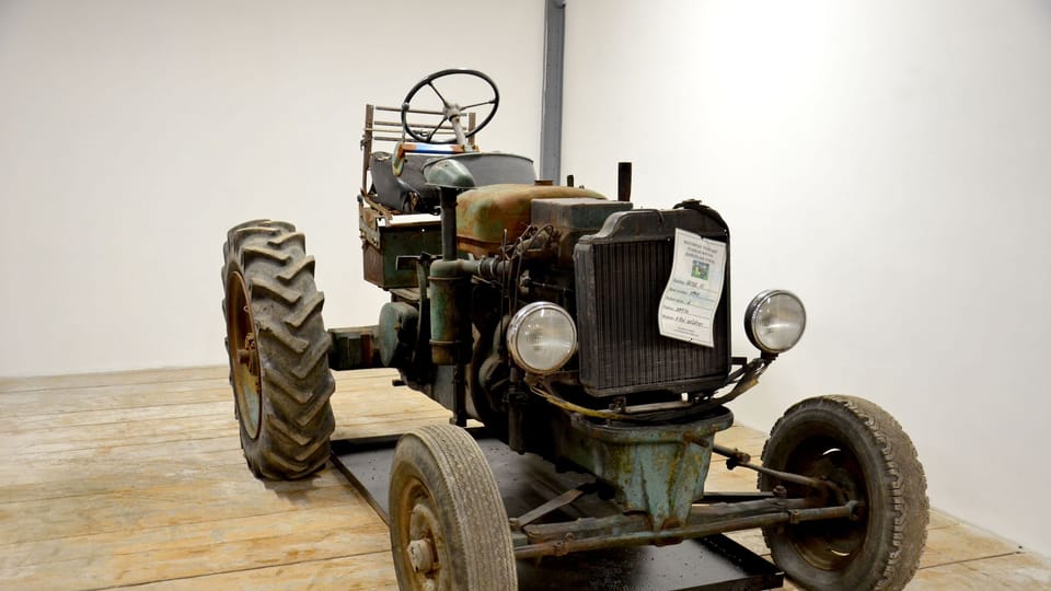 Zetor 25 z roku 1948 | Foto: Jolana Nováková, Český rozhlas Zetor 25 z roku 1948 | Foto: Jolana Nováková, Český rozhlas