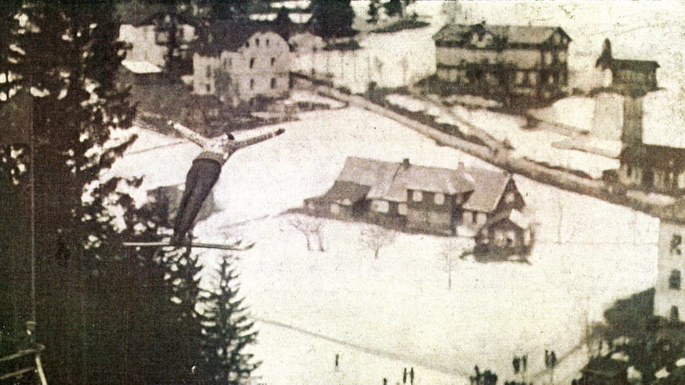 Krakonošův můstek | Foto: Archiv Paměti Krkonoš a Ski muzea v Dolní Branné Krakonošův můstek | Foto: Archiv Paměti Krkonoš a Ski muzea v Dolní Branné
