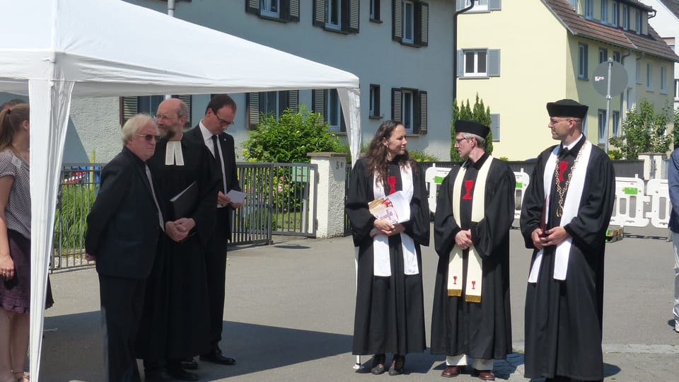 Každoroční obřad uctění památky Jana Husa | Foto: Klára Stejskalová, Radio Prague International Každoroční obřad uctění památky Jana Husa | Foto: Klára Stejskalová, Radio Prague International