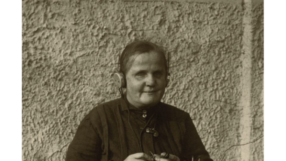 Slepá posluchačka Eliška Hořejší | Foto: APF Český rozhlas Slepá posluchačka Eliška Hořejší | Foto: APF Český rozhlas