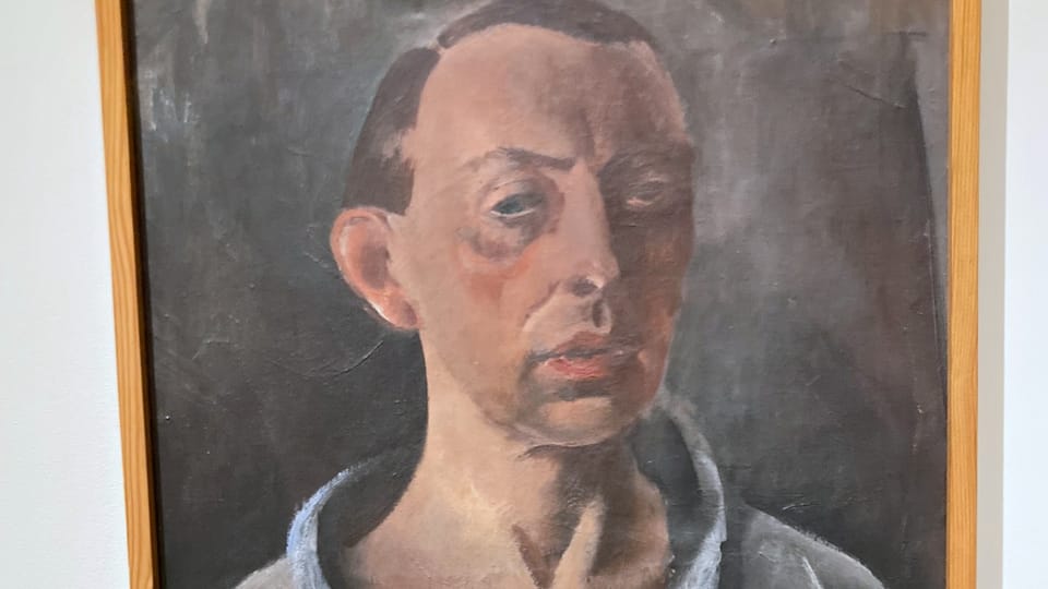Georges Kars: 'Autopportrét,  1919' | Foto: Anna Kubišta,  Radio Prague International