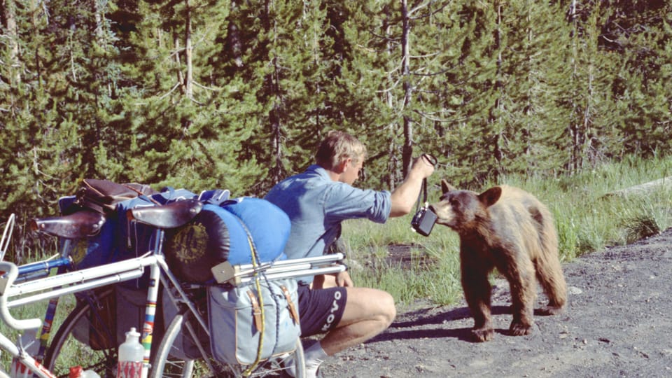 Ilja s medvědem | Foto: Jaroslav Jung