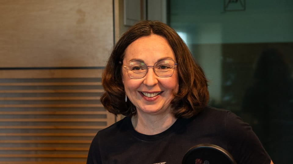 Krystyna Wanatowiczová a Jiří Zizler hosty Jiřího Pancíře ve studiu RPI | Foto: Hana Řeháková, Radio Prague International Krystyna Wanatowiczová a Jiří Zizler hosty Jiřího Pancíře ve studiu RPI | Foto: Hana Řeháková, Radio Prague International