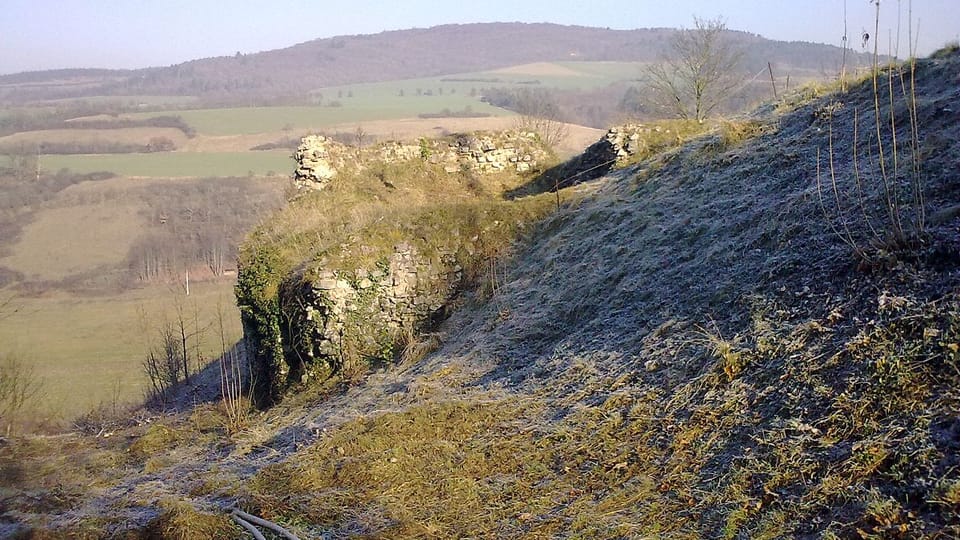 Zřícenina hradu Tetín | Foto: Václav Žmolík, Český rozhlas Zřícenina hradu Tetín | Foto: Václav Žmolík, Český rozhlas
