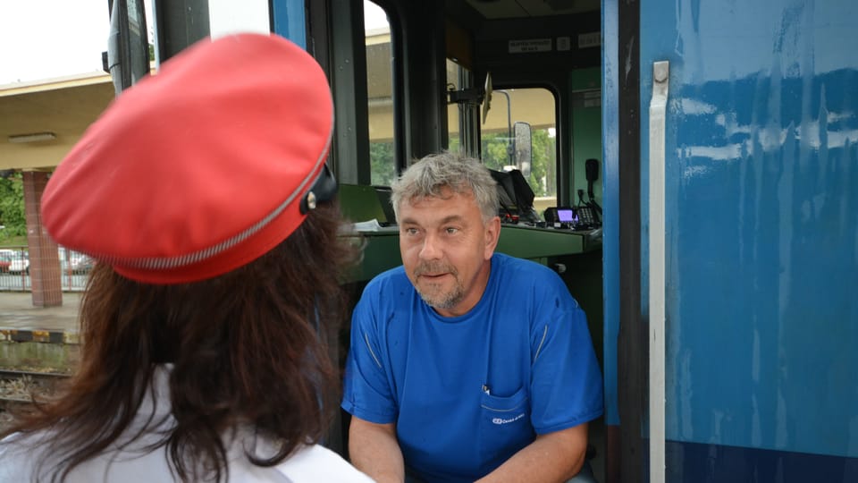 V Klatovech se protínají trati Plzeň-Železná Ruda a Horažďovice-Domažlice | Foto: Břetislav Tureček, Radio Prague International V Klatovech se protínají trati Plzeň-Železná Ruda a Horažďovice-Domažlice | Foto: Břetislav Tureček, Radio Prague International