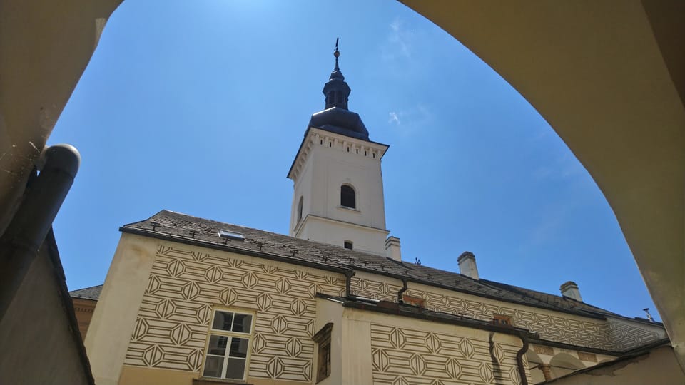 Renesanční prvky na radnici, foto: Anton Kajmakov Renesanční prvky na radnici, foto: Anton Kajmakov