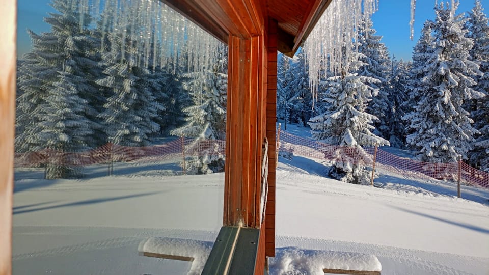 Stanice na Hnědém vrchu | Foto: Radek Strnad Stanice na Hnědém vrchu | Foto: Radek Strnad