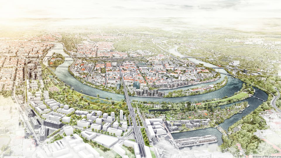 Vizualizace obnovy Rohanského ostrova | Foto: IPR Praha