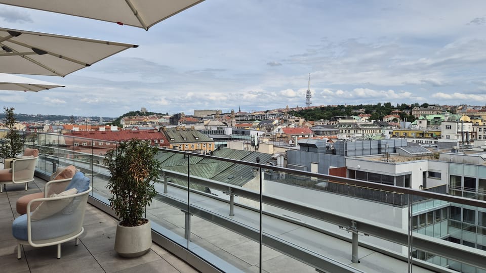 Střešní Rooftop bar | Foto: Petr Lukeš,  Radio Prague International