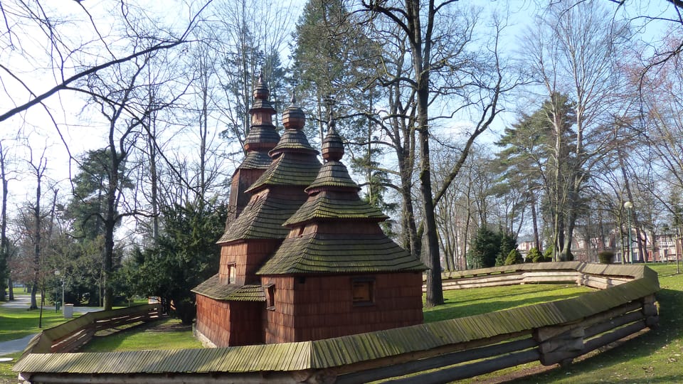 Dřevěný kostel sv. Mikuláše v Hradci Králové | Foto: Klára Stejskalová,  Radio Prague International