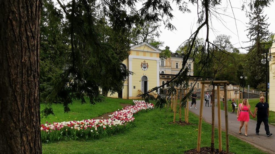 Upravené promenády lázní v Bílině lákají k procházkám | Foto: Petr Lukeš