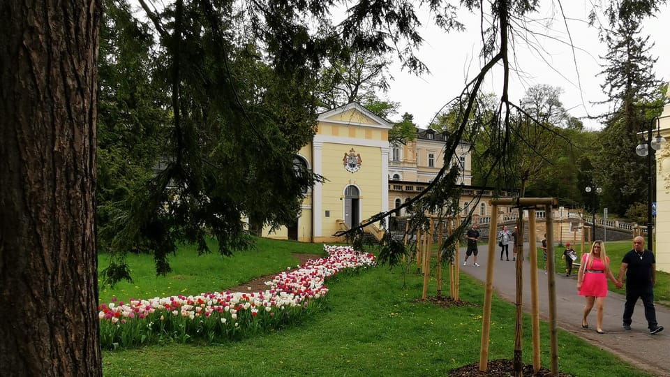Upravené promenády lázní v Bílině lákají k procházkám | Foto: Petr Lukeš Upravené promenády lázní v Bílině lákají k procházkám | Foto: Petr Lukeš