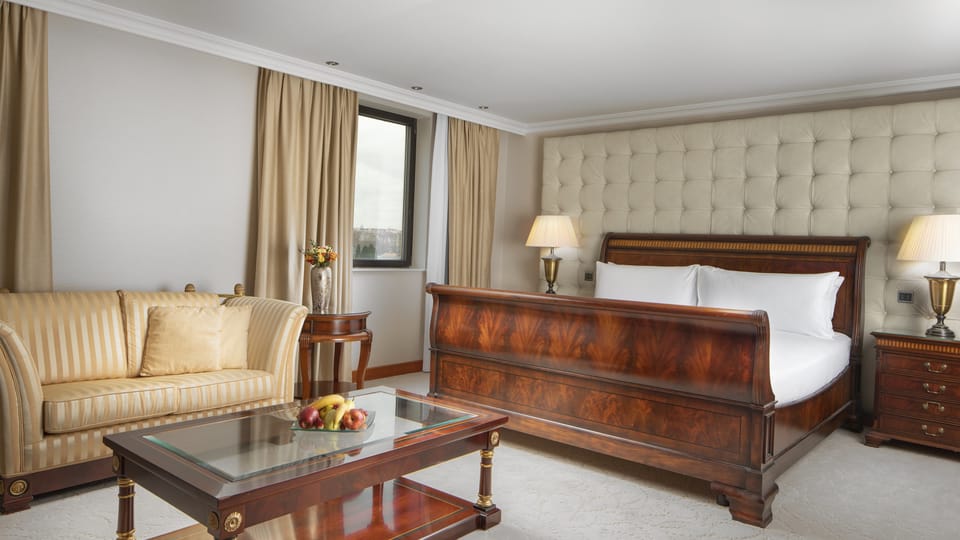 Prezidentské apartmá v hotelu Hilton představuje nejvyšší možný luxus | Foto: Hilton Prague Prezidentské apartmá v hotelu Hilton představuje nejvyšší možný luxus | Foto: Hilton Prague
