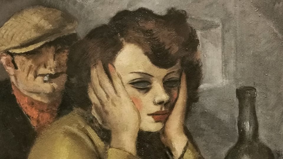 František Eberl: Výjev z baru,  někdy kolem roku 1935 | Foto: Petr Lukeš,  Radio Prague International