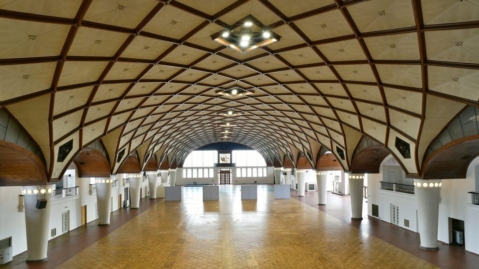 Průmyslový palác v Praze Holešovicích, foto: Tomáš Vodňanský, ČRo Průmyslový palác v Praze Holešovicích, foto: Tomáš Vodňanský, ČRo