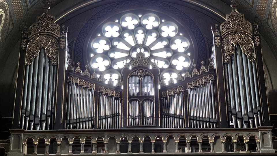 V době vzniku kostela šlo o největší varhany v Čechách | Foto: Klára Stejskalová, Radio Prague International V době vzniku kostela šlo o největší varhany v Čechách | Foto: Klára Stejskalová, Radio Prague International